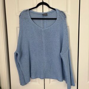 Wooden Ships Blue Sweater X/L